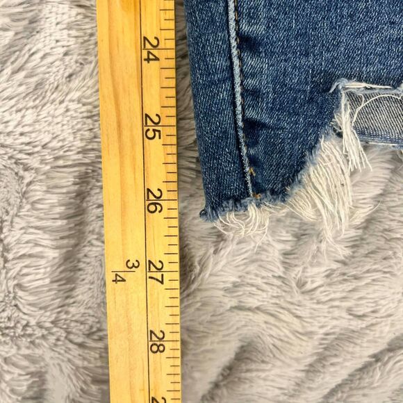 Lucky Brand Jeans Womens 0/25 Bridgette Skinny Ankle Distressed Raw Hem Festival - Picture 8 of 9